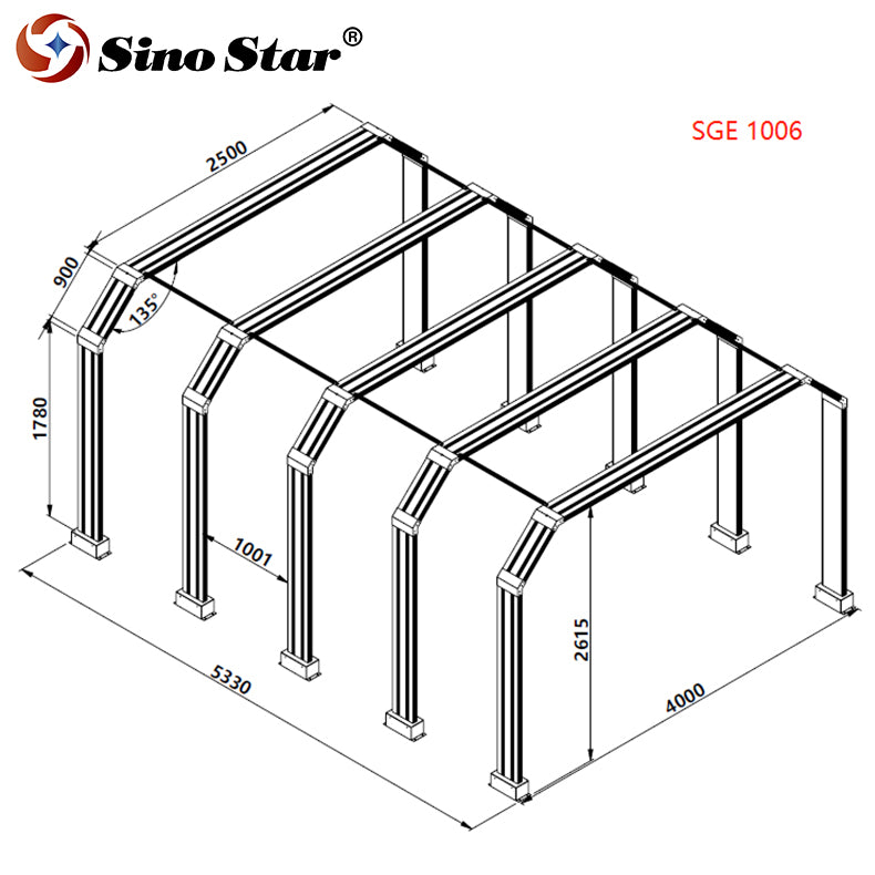 SGE1006 Auto Car Garage Tunnel Detailing Light