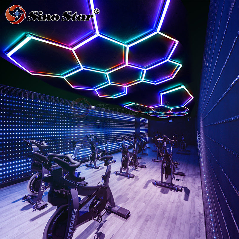 RGB06 2576*2444mm Rgb Hexagon Club Lights