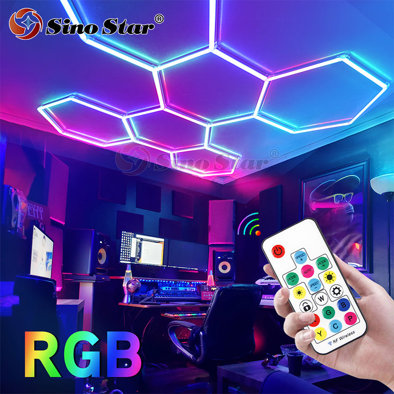 RGB12 2576*2444mm Color-Changing Rgb Hexagonal Neon Light
