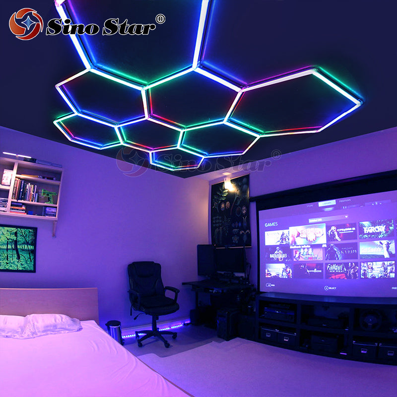 RGB06 2576*2444mm Rgb Hexagon Club Lights