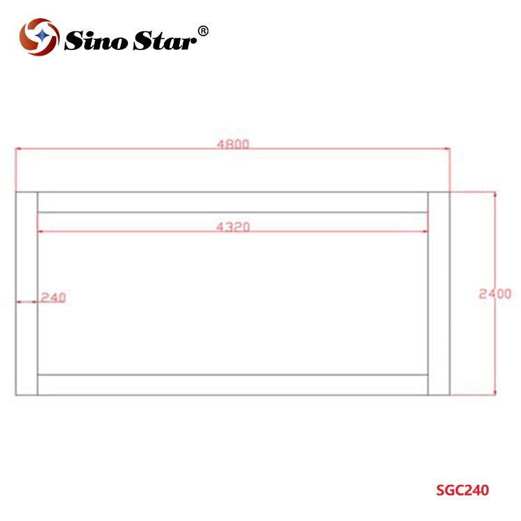 SGC240 2400mm*4800mm Car Workshop Repair Light