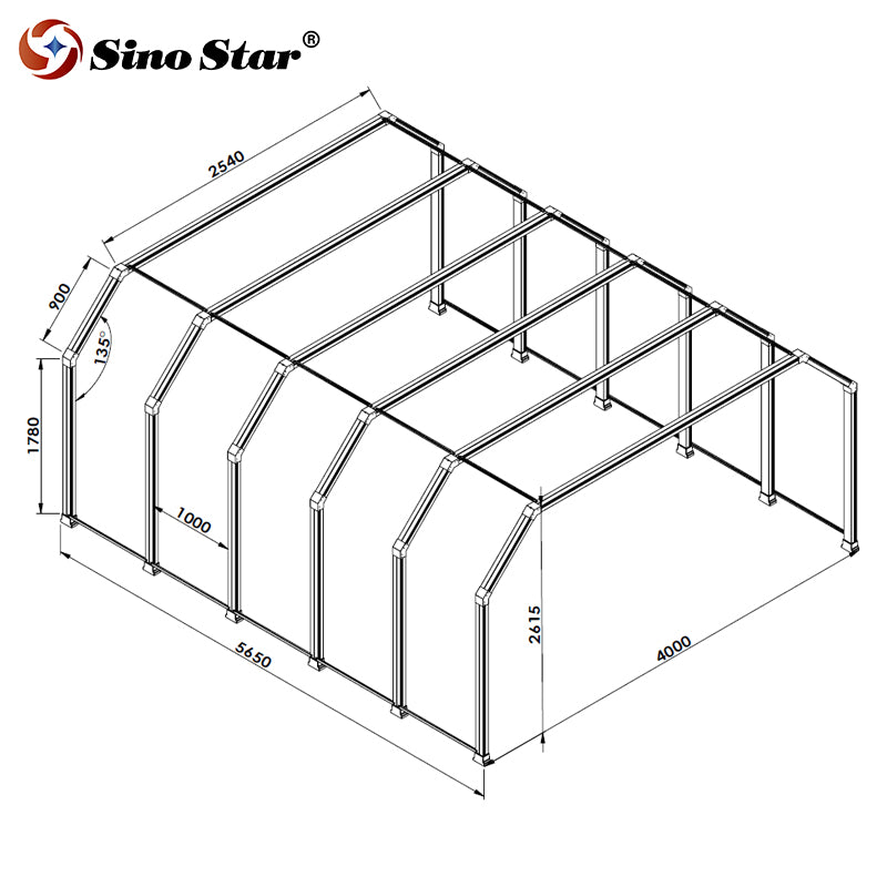 SGE1009B Tunnel Workshop Led Light