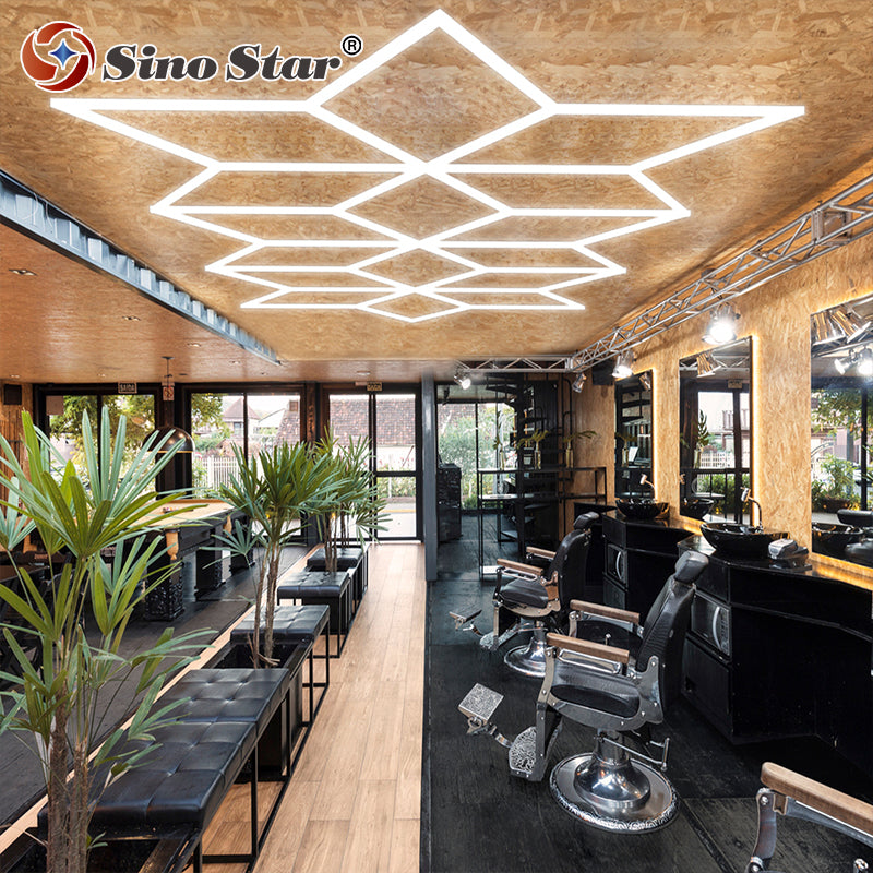 ST6103 2439mm*5586mm Garage Giant Snowflake LED Light