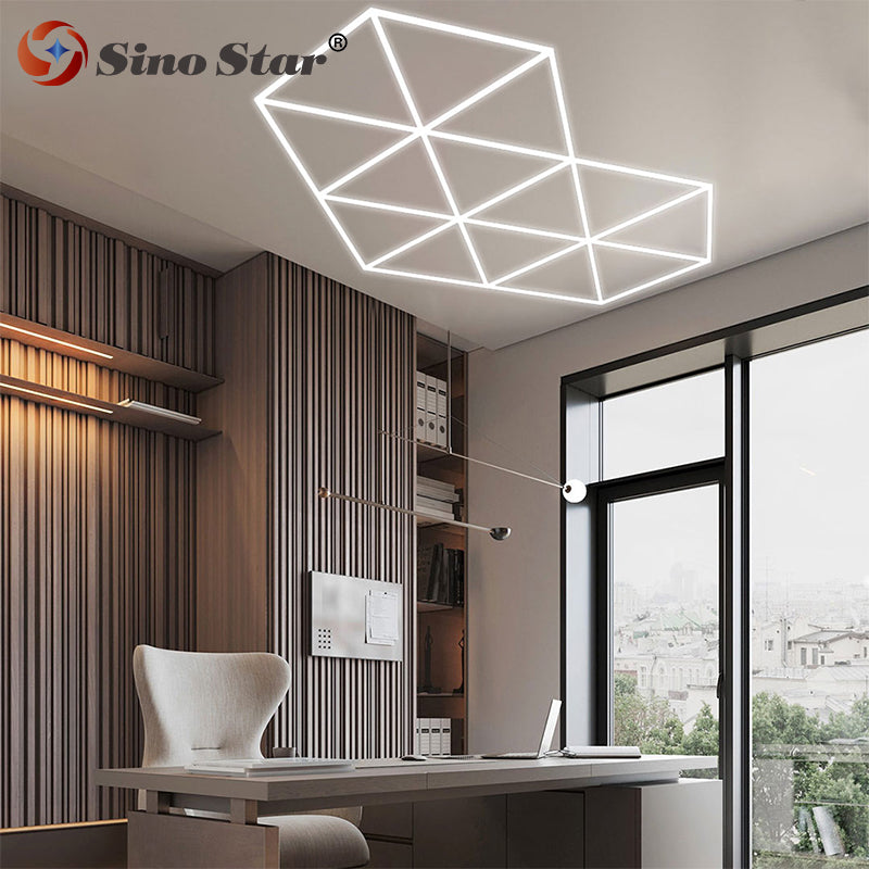 ST6105 2028mm*2796mm Heart Style Hexagonal Led Light