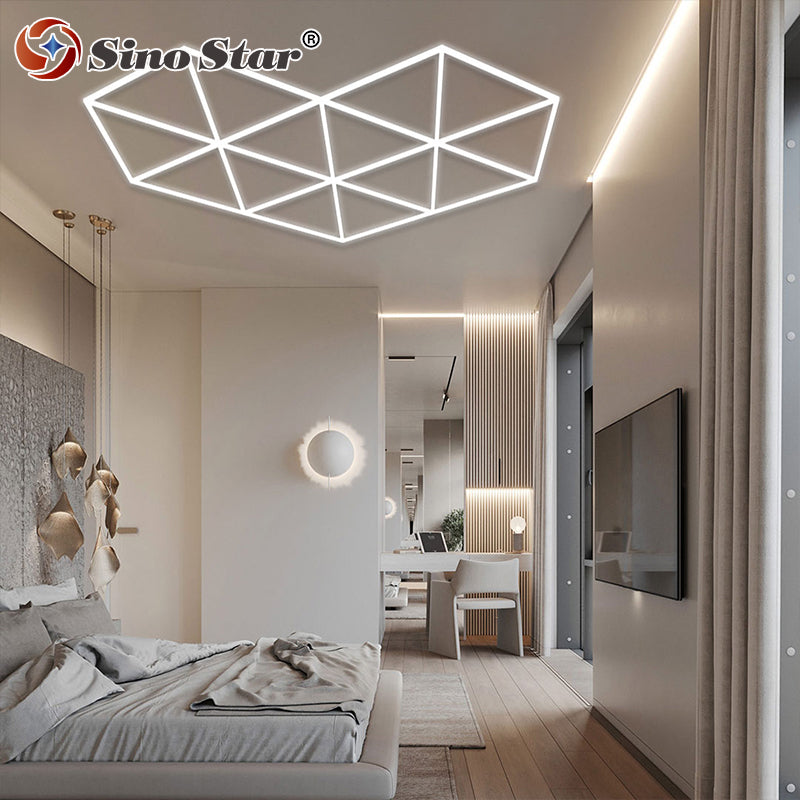 ST6105 2028mm*2796mm Heart Style Hexagonal Led Light