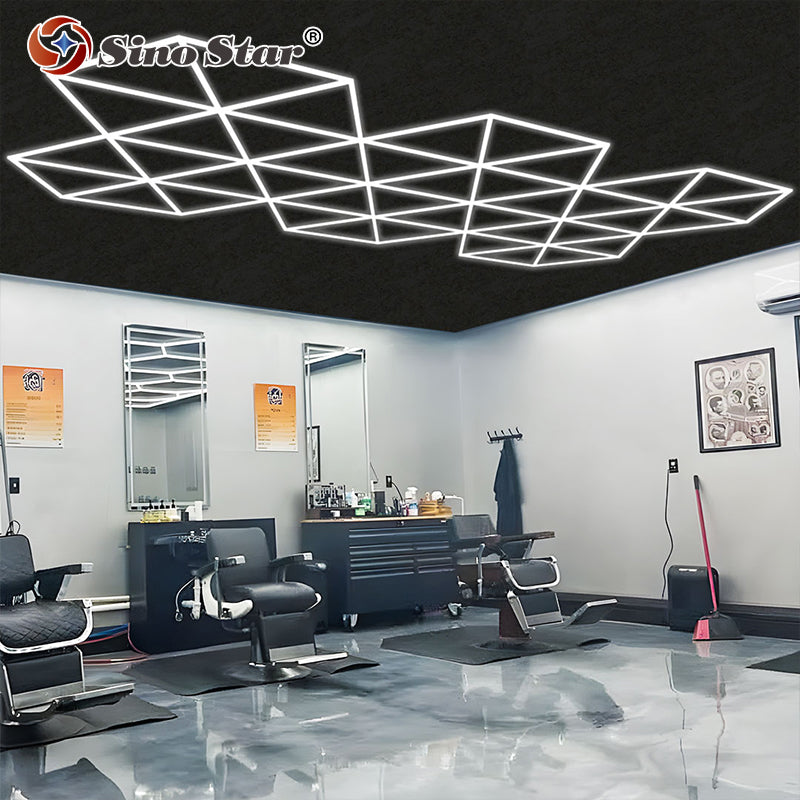 ST6106 4828Mm*2796Mm Led Hexagon Lighting