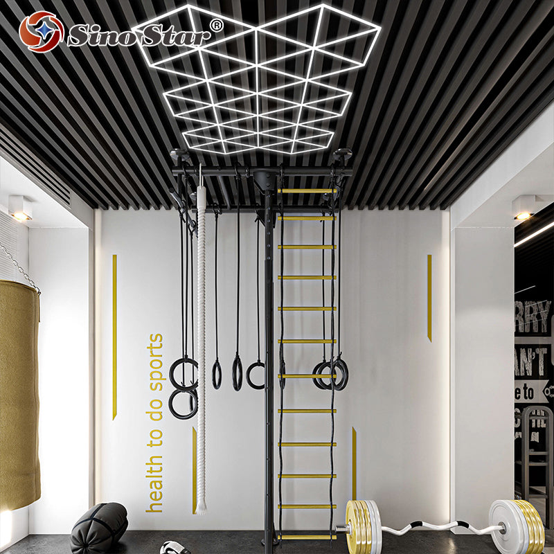 ST6106 4828Mm*2796Mm Led Hexagon Lighting