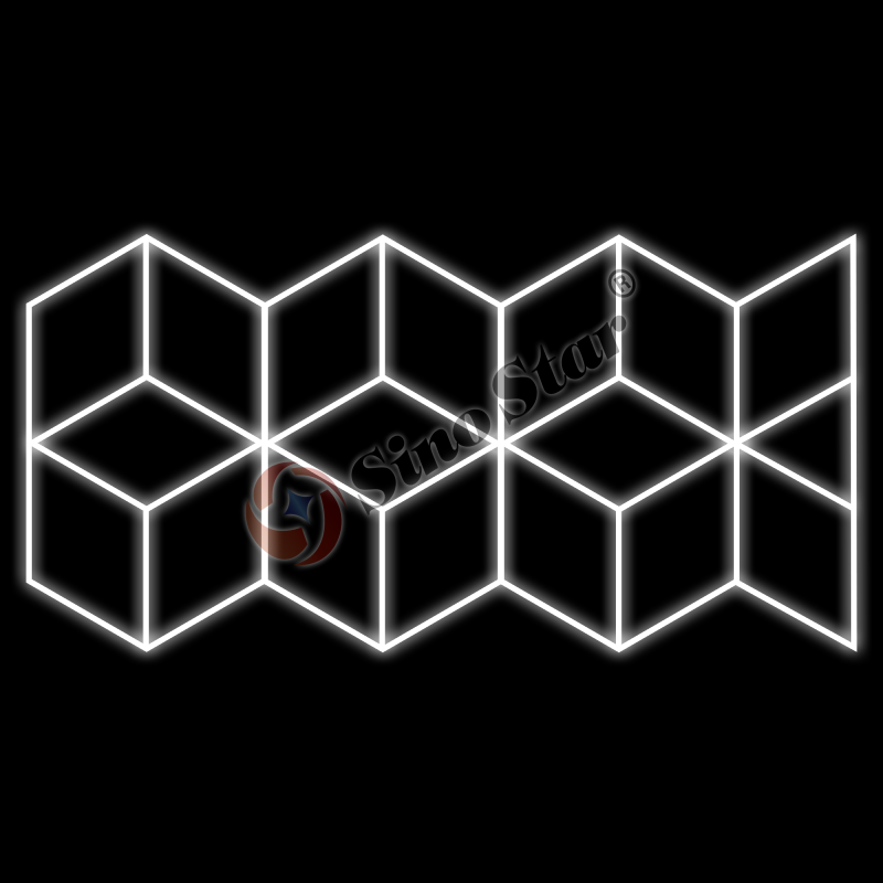 ST6109 2428mm*4875mm Polygonal Geometric Light
