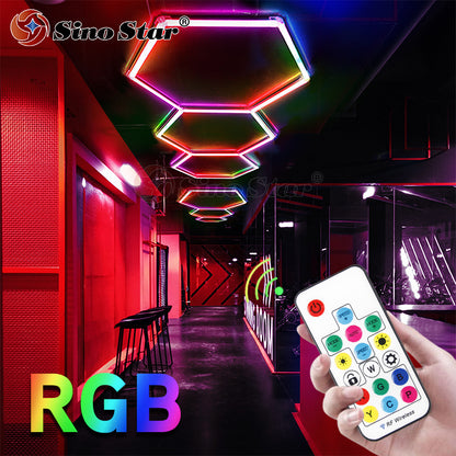 RGB07 2548*1024mm Color-Changing Rgb Neon Hex Light