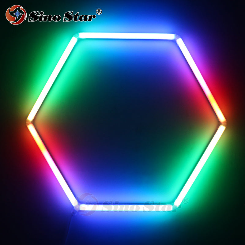 RGB01 987*894mm Remote Control Honeycomb Shape Light